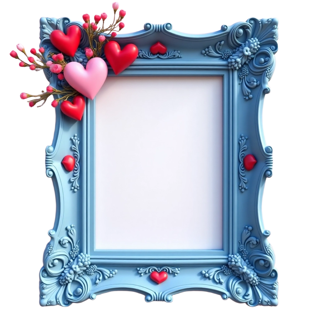 Romantic Hearts Frame